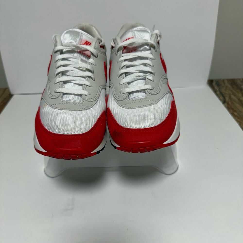 Nike Red and Gray Athletic Shoes